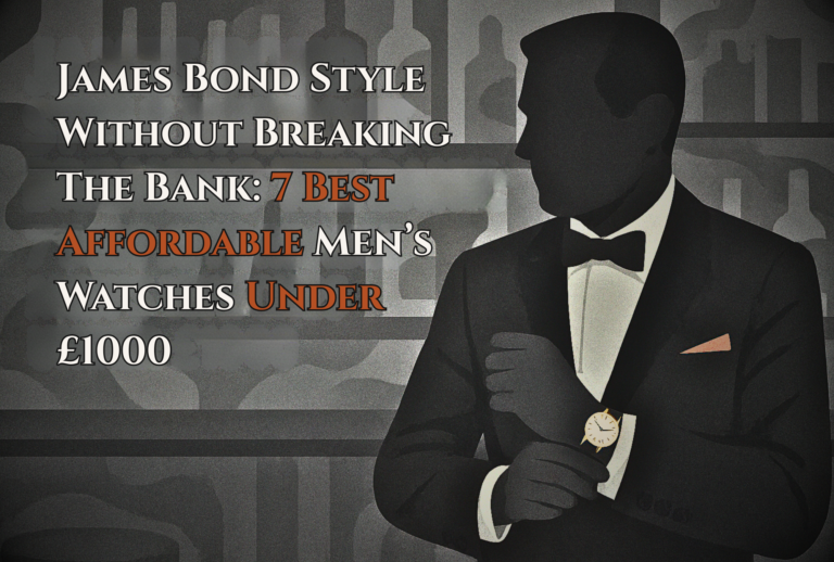James Bond Style Without Breaking the Bank: 7 Best Affordable Men’s Watches Under £1000